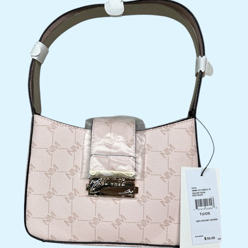 Nicole Miller | Rose/Blush Logo Handbag | NWT | $50 MSRP